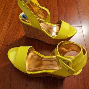 BCBG wedges sandals